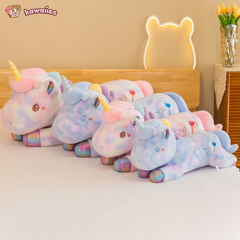 Adorable Extra-Long Galaxy Unicorn Plush Toys