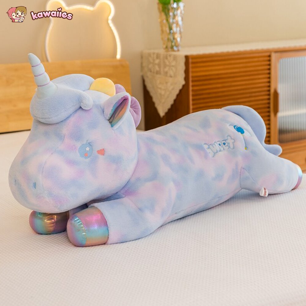 Adorable Extra-Long Galaxy Unicorn Plush Toys