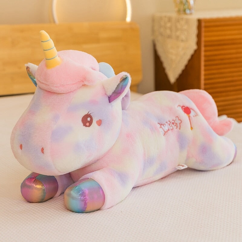 Adorable Extra-Long Galaxy Unicorn Plush Toys