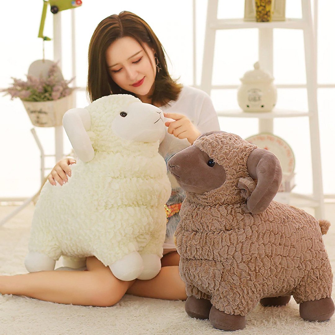 Exclusive Long Horn Ram Plushie - Get Yours Before They're Gone!
