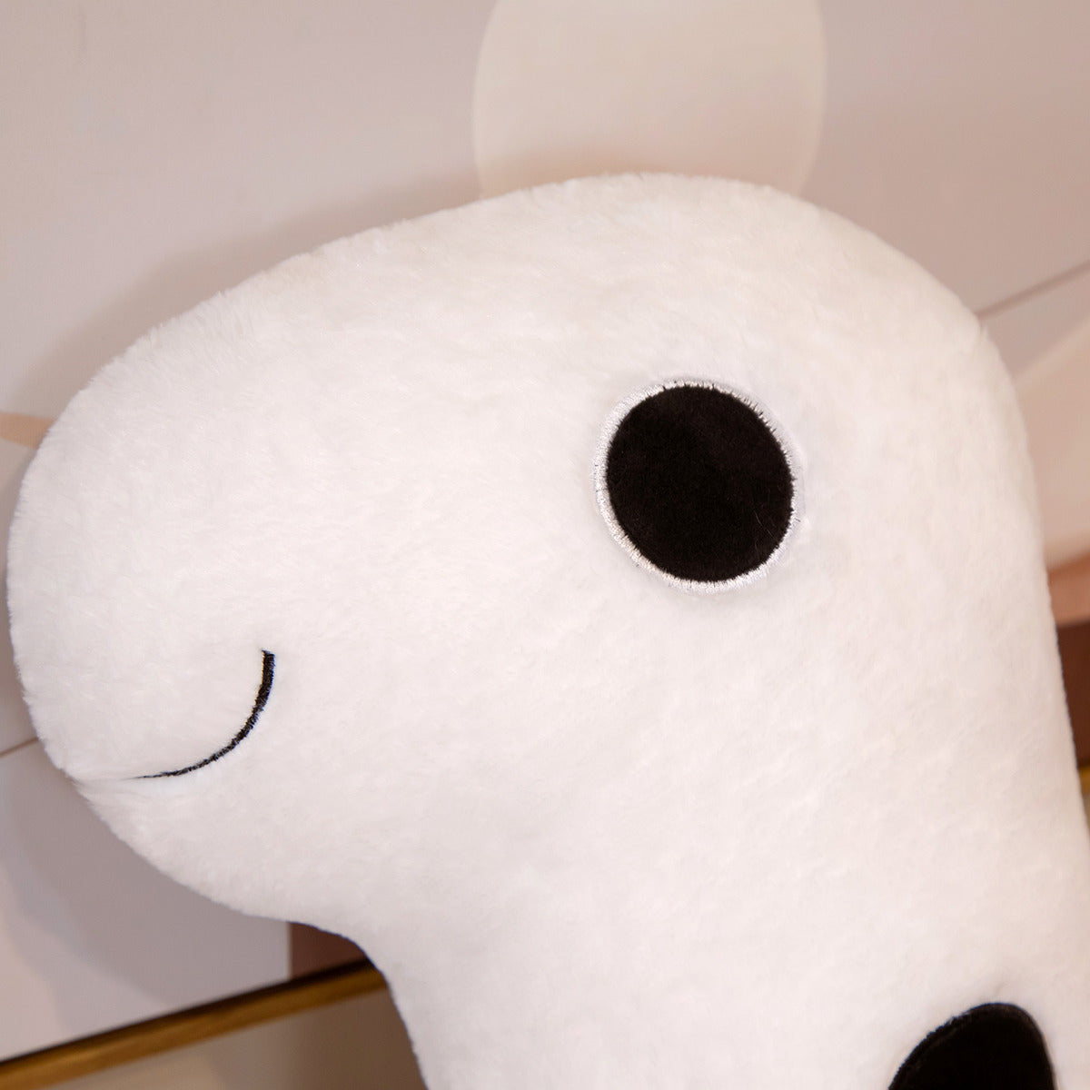 Cuddly Long Ocean Eel Plushies in White and Orange