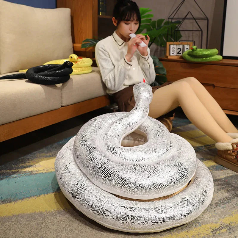 Glistening Long Snake Plush Toys