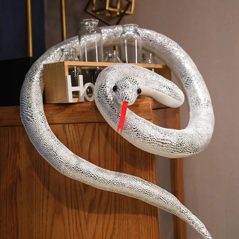 Glistening Long Snake Plush Toys