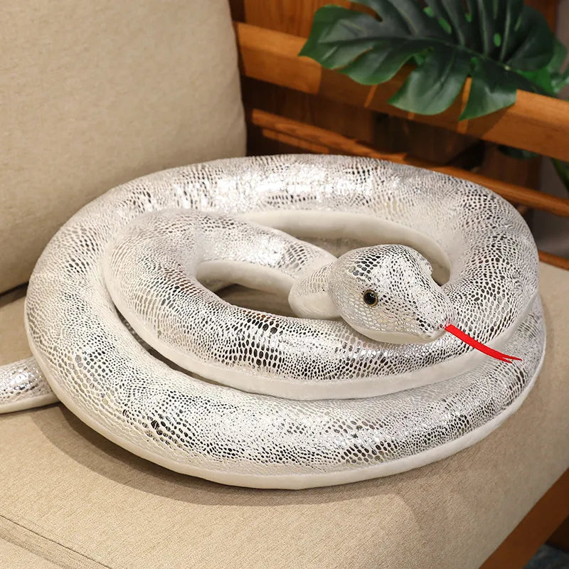 Glistening Long Snake Plush Toys