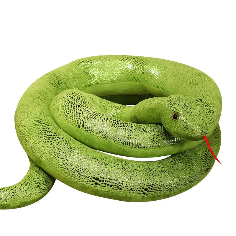 Glistening Long Snake Plush Toys