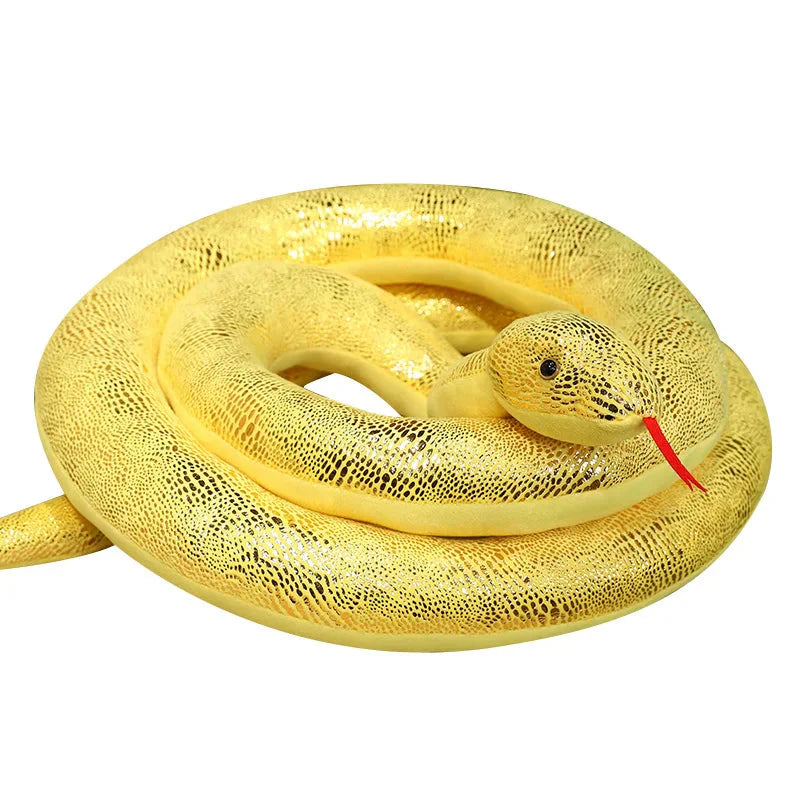 Glistening Long Snake Plush Toys