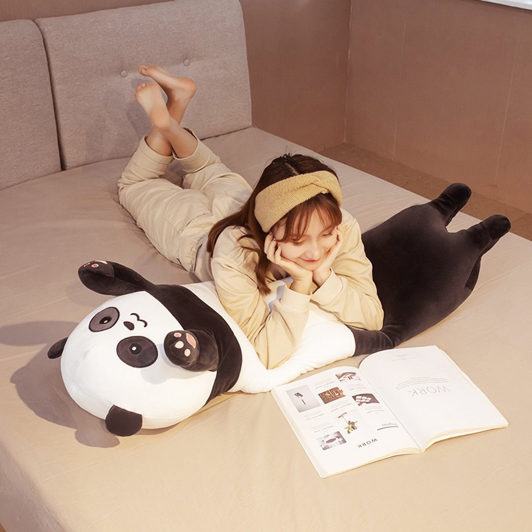 Cuddle Up with Our Adorable Long Snuggle Buddies Plushie Collection!