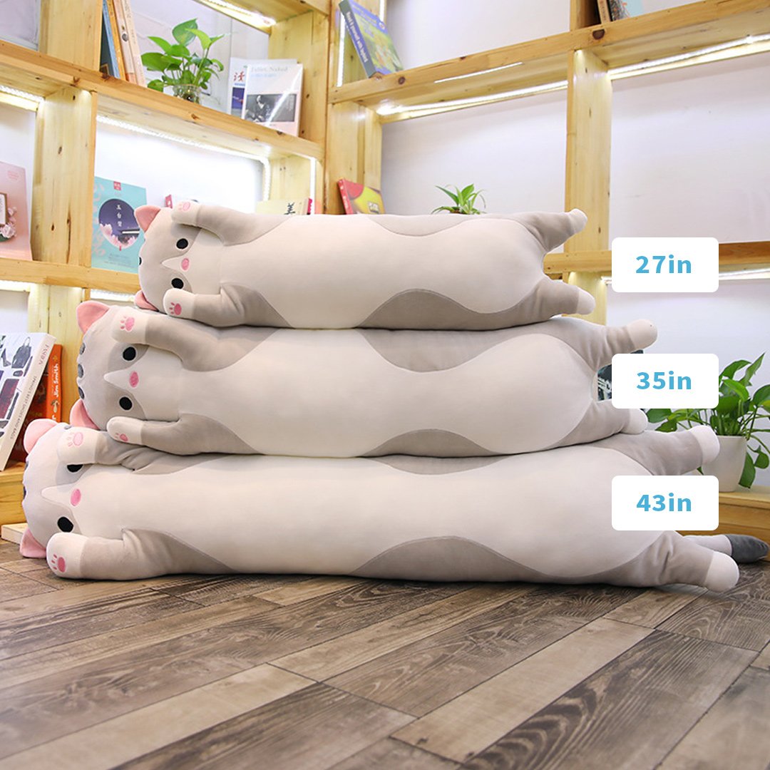 Cuddle Up with Our Adorable Long Snuggle Buddies Plushie Collection!