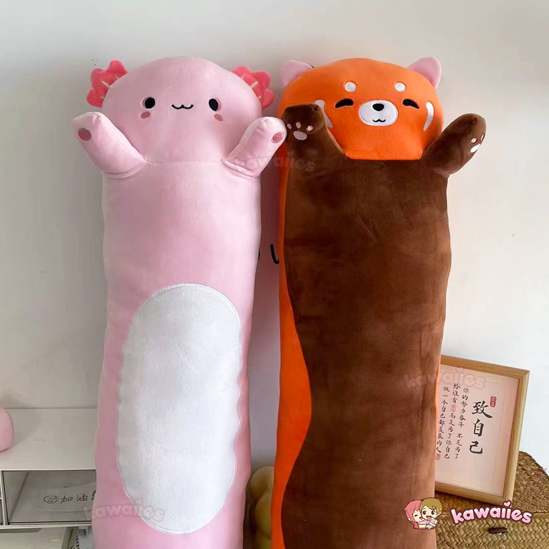 Cuddle Up with Our Adorable Long Snuggle Buddies Plushie Collection!