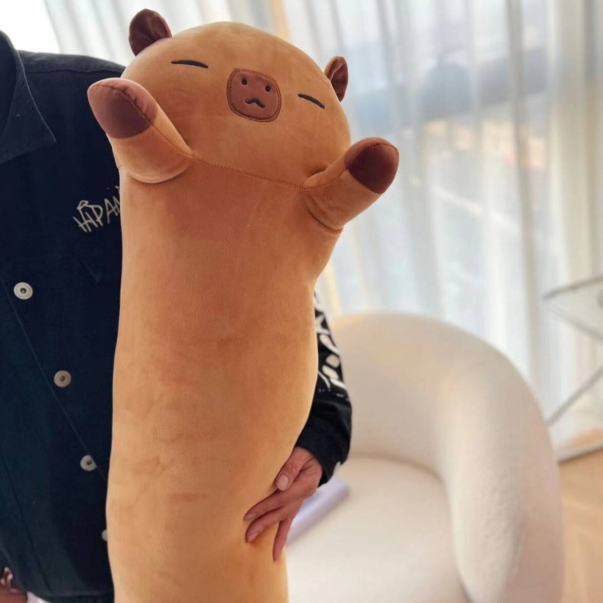 Cuddle Up with Our Adorable Long Snuggle Buddies Plushie Collection!