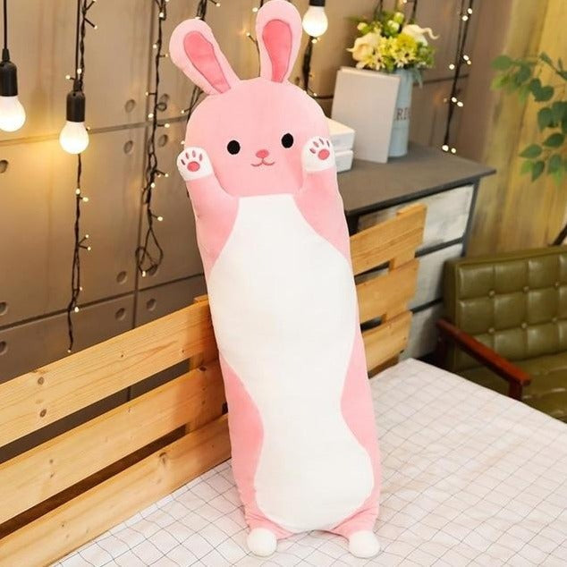 Cuddle Up with Our Adorable Long Snuggle Buddies Plushie Collection!