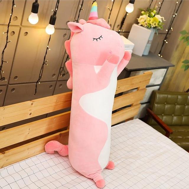Cuddle Up with Our Adorable Long Snuggle Buddies Plushie Collection!