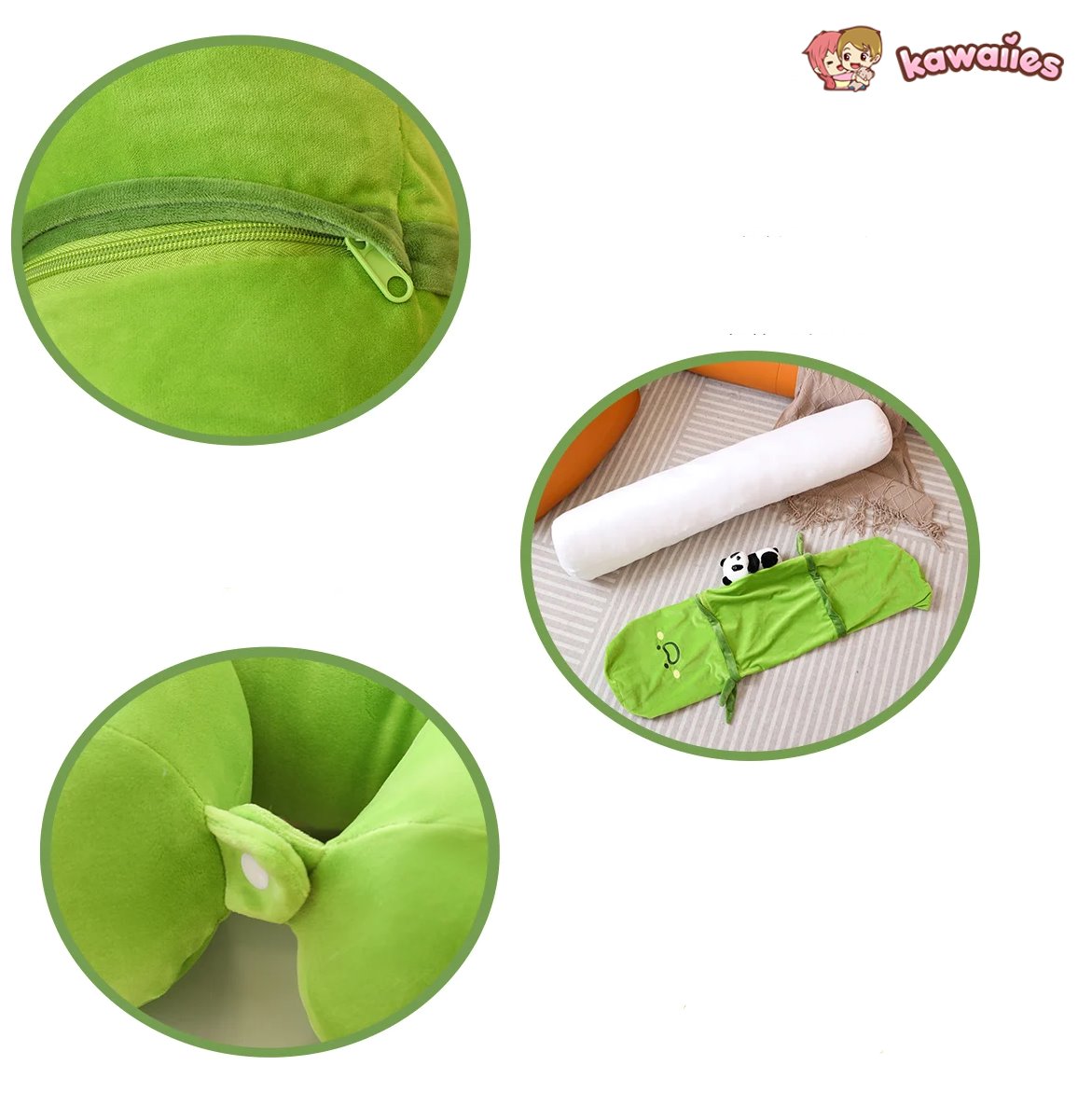 Cozy Long Bamboo Panda Plush Toy