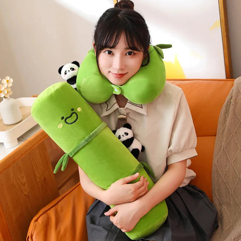 Cuddly Bamboo Panda Plushie - Extra Long & So Snuggly!