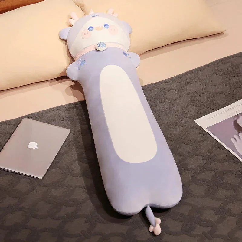 Adorable Long Plush Dragon Cuddle Buddies