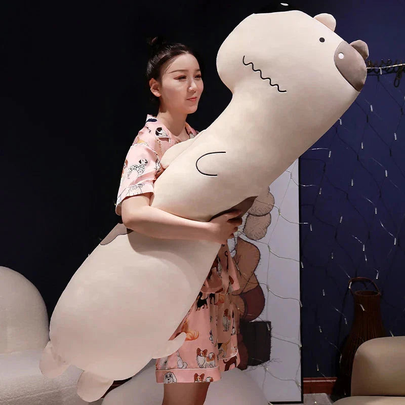 Cuddly Long Plush Dog Companion