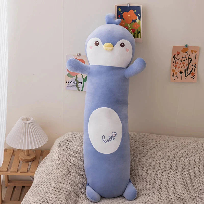 Delightfully Cozy 2024 Long Snuggly Fish, Axolotl, and Penguin Plushie Collection