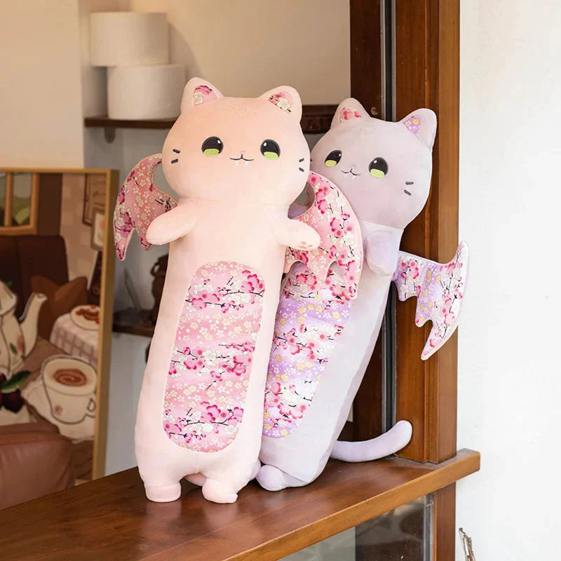 Cozy & Adorable Luna and Solis Sakura Cat Plushies