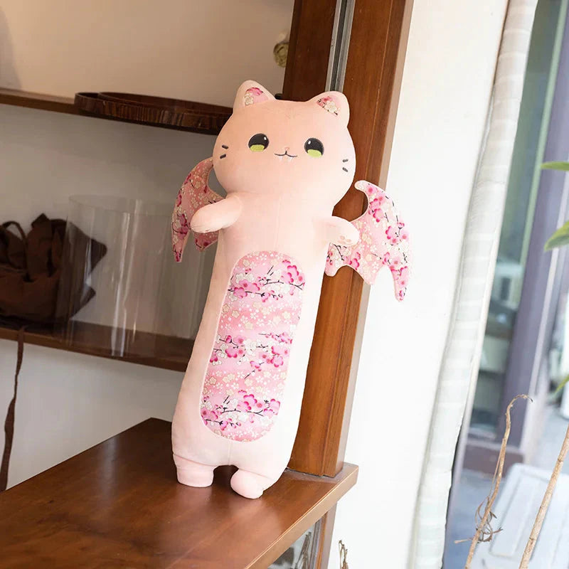 Cozy & Adorable Luna and Solis Sakura Cat Plushies