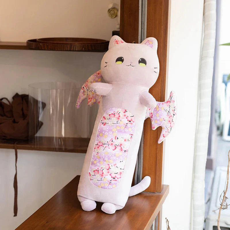 Cozy & Adorable Luna and Solis Sakura Cat Plushies
