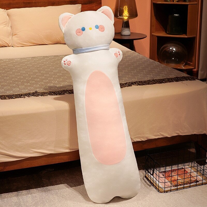 Cuddly Long Plush Friends: Monkey, Dog, Deer, Bunny, and Cat Companions