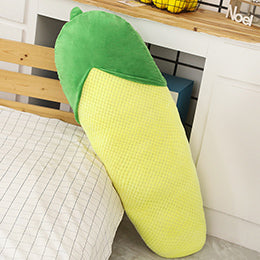 Cozy and Cuddly Long Plush Vegetable and Fruit Collection
