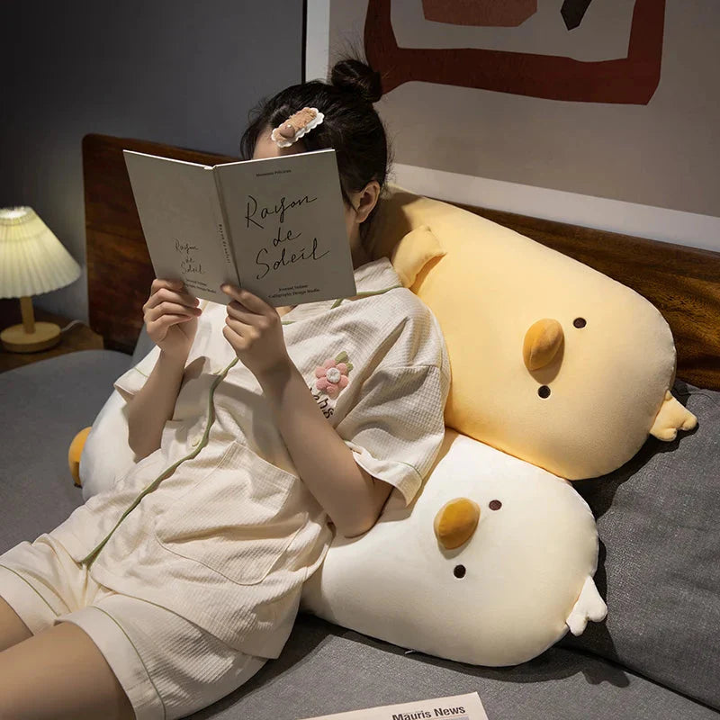 Cozy Long Yellow Duck Plush Toy for Ultimate Cuddles
