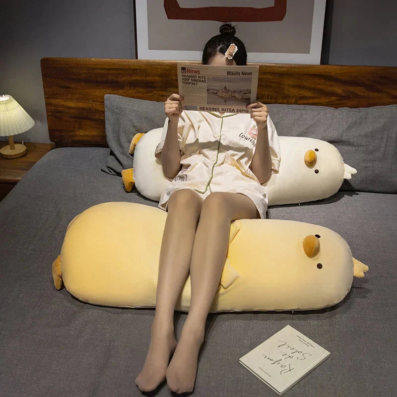 Cozy Long Yellow Duck Plush Toy for Ultimate Cuddles