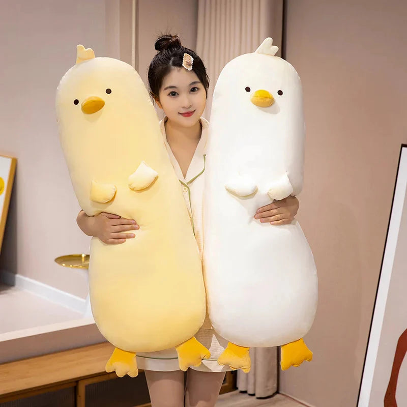 Cozy Long Yellow Duck Plush Toy for Ultimate Cuddles