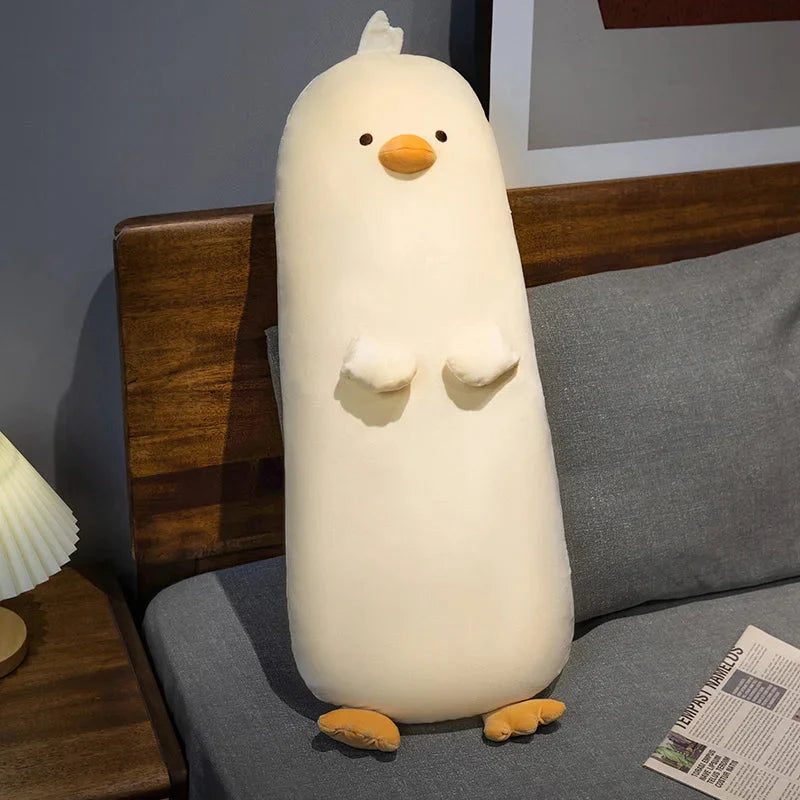 Cozy Long Yellow Duck Plush Toy for Ultimate Cuddles