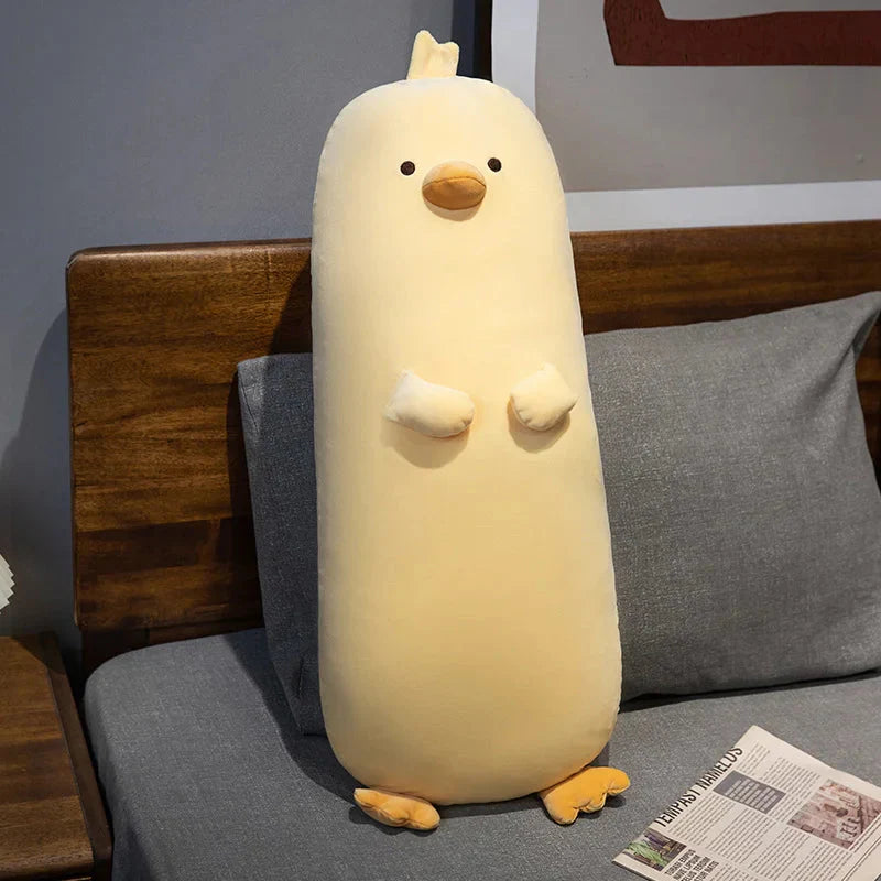 Cozy Long Yellow Duck Plush Toy for Ultimate Cuddles