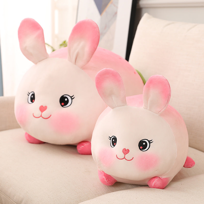 Adorable Lucky Strawberry Bunny Stuffed Animals