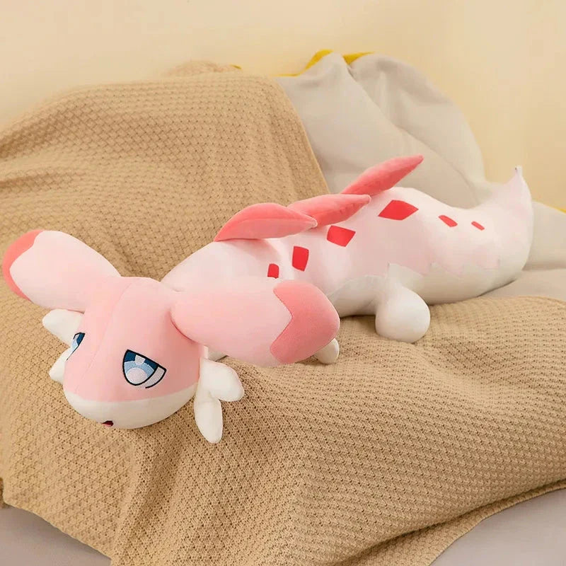 Enchanting Melody and Sofi: The Long Hybrid Dragon Plush Companions