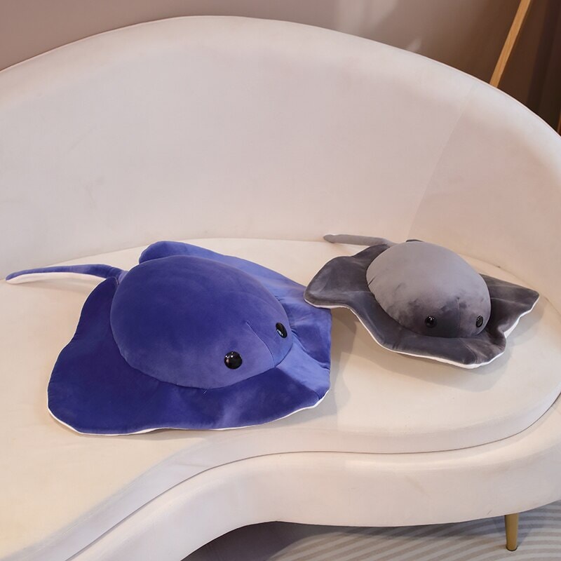Snuggle Up with Milo & Zara: Adorable Stingray Plush Toys!