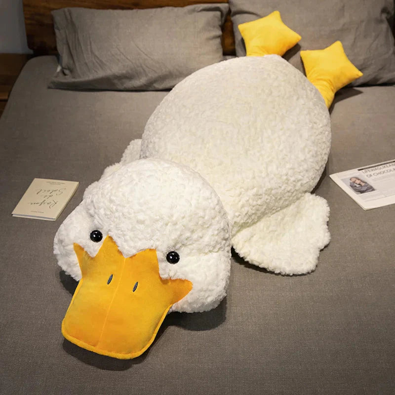 Molly – The Adorable Giant Fluffy White Duck Plush Toy