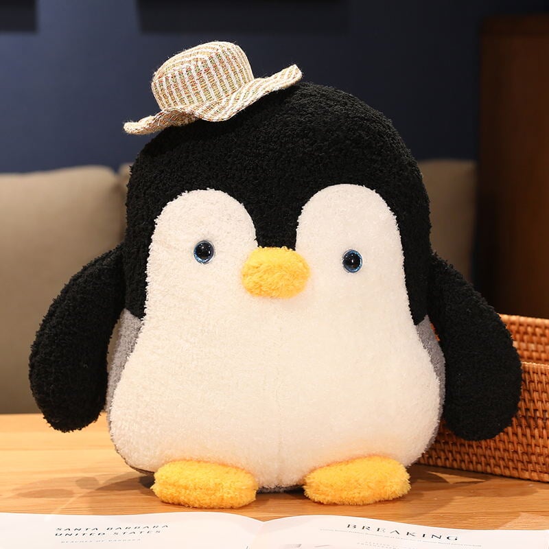 Mumble and Frosty: The Adorable Fluffy Penguin Plush Toy