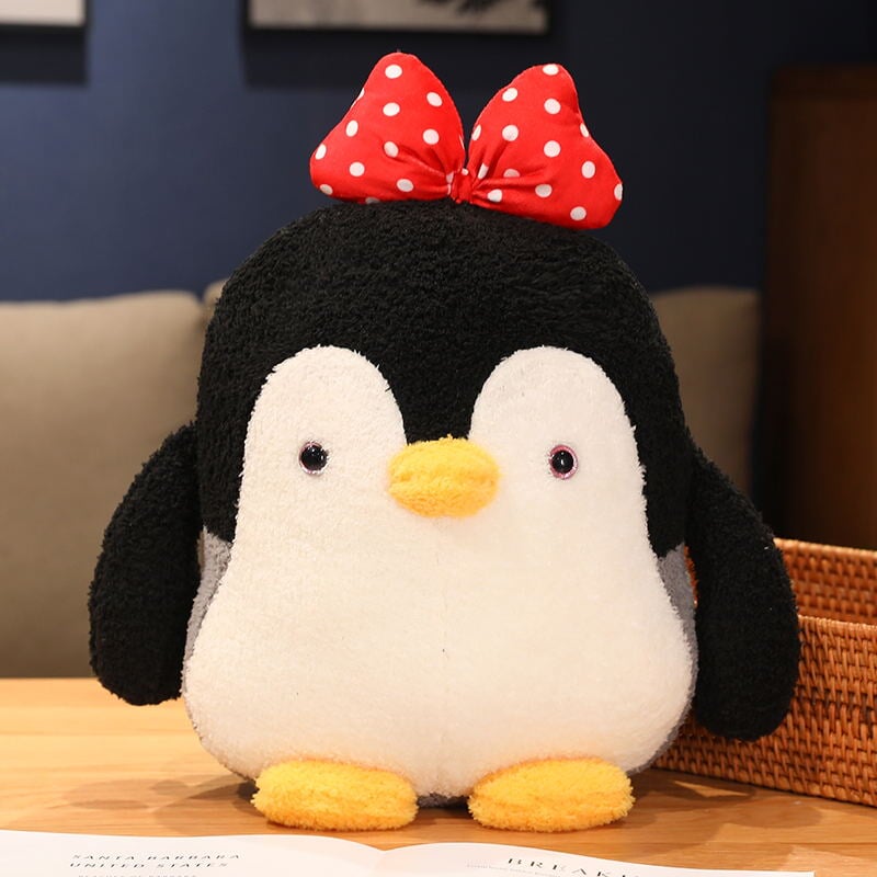 Mumble and Frosty: The Adorable Fluffy Penguin Plush Toy