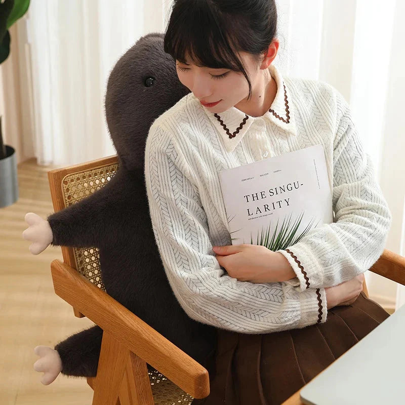 Cuddly Nibbles the Black Rat Plush Toy