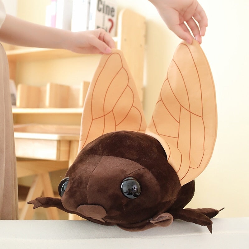 Nori & Hana: Adorable Oversized Insect Plush Toys