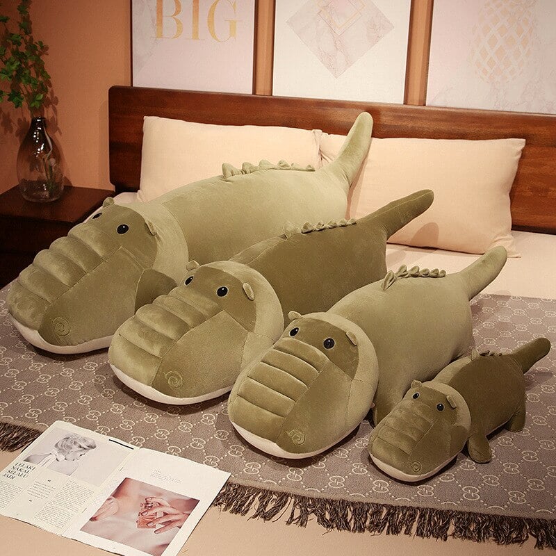 Snuggle Up with Odin & Narla: Adorable Soft Crocodile Plushies!
