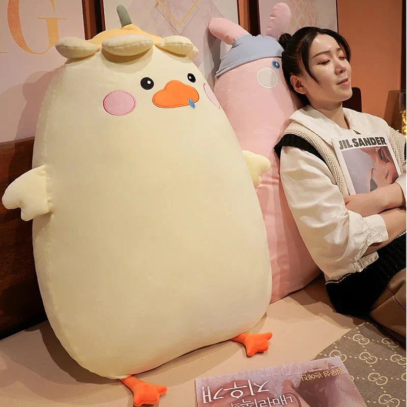 Adorable 2024 Pancake Plushie Collection: Duck, Dog, Cat, and Bunny Friends!
