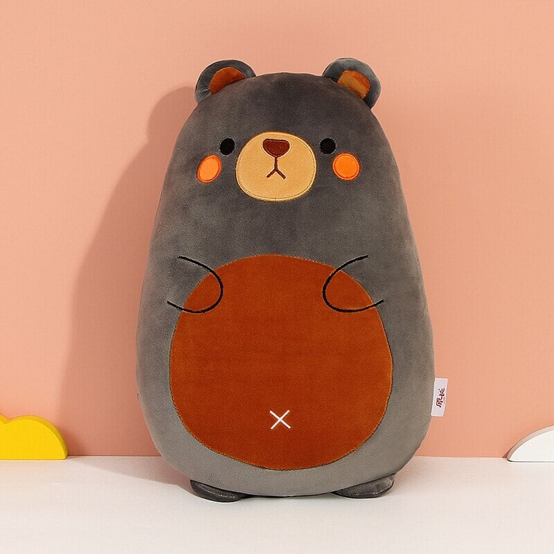 Delightful Pancake-Shaped Plushie Collection of Wild Animals