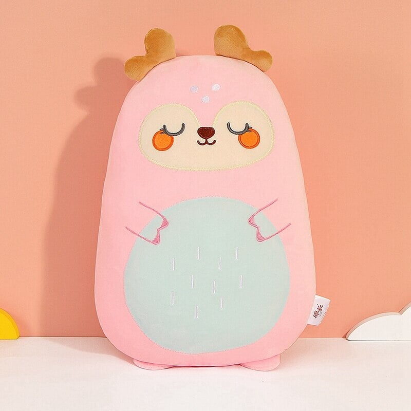 Delightful Pancake-Shaped Plushie Collection of Wild Animals