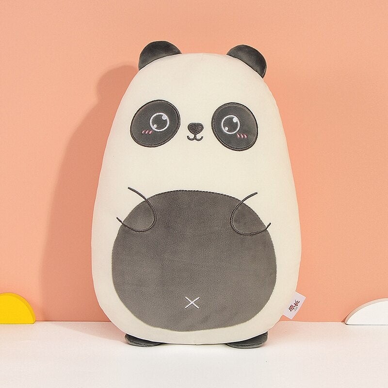 Delightful Pancake-Shaped Plushie Collection of Wild Animals