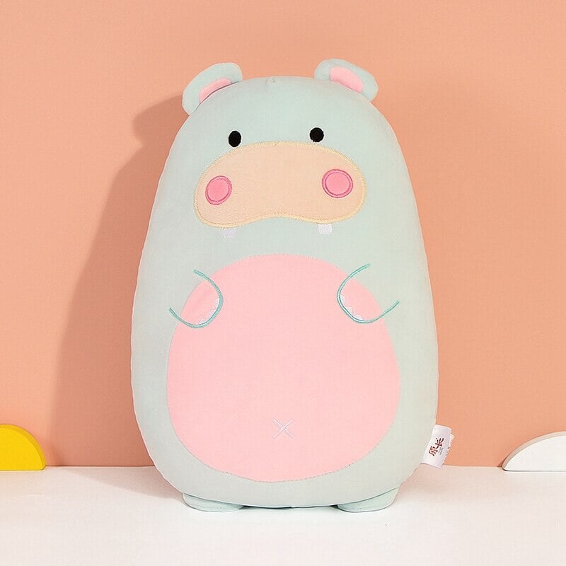 Delightful Pancake-Shaped Plushie Collection of Wild Animals