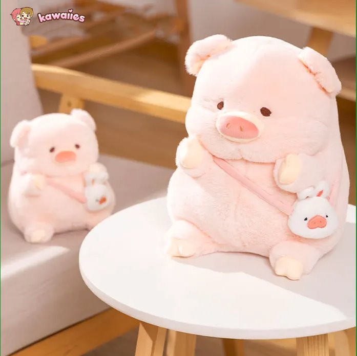 Adorable Kawaii Pig Plushie - Peaches