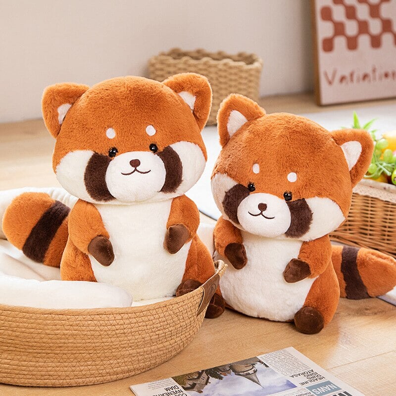 Adorable Pippin the Cuddly Red Panda Plush Toy