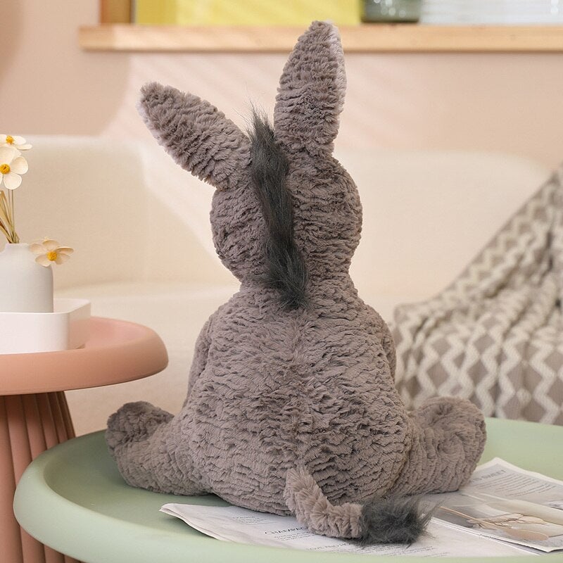 Cuddly Pixie the Fluffy Donkey Plush Toy