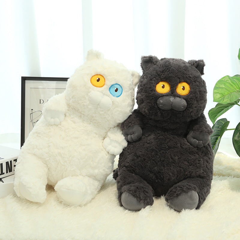 Adorable Poe & Friends Cat Family Plush Toys