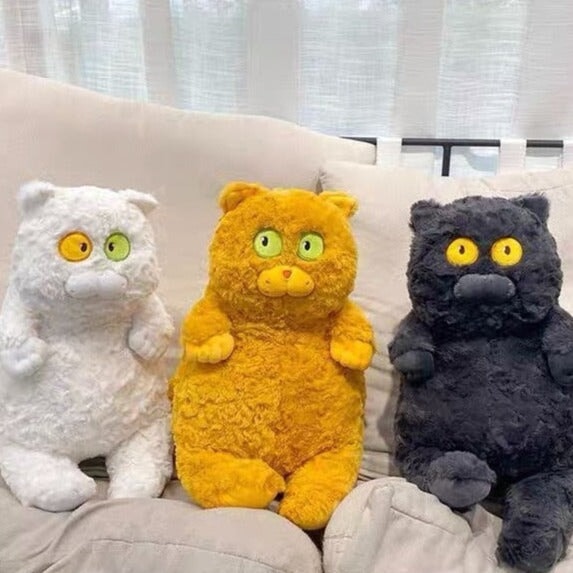 Adorable Poe & Friends Cat Family Plush Toys